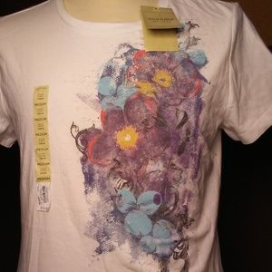 medium flower shirt - sonoma nwt